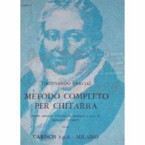 FERDINANDO CARULLI METODO COMPLETO PER CHITARRA PARTE II CARISCH