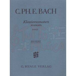 C.PH.E.BACH KLAVIERSONATEN AUSWAHL BAND II PIANO SONATES VOLUME 2 G.HENLE VERLAG