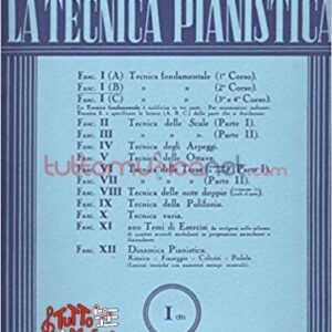Alessandro Longo La Tecnica Pianistica 1B Ed. Curci
