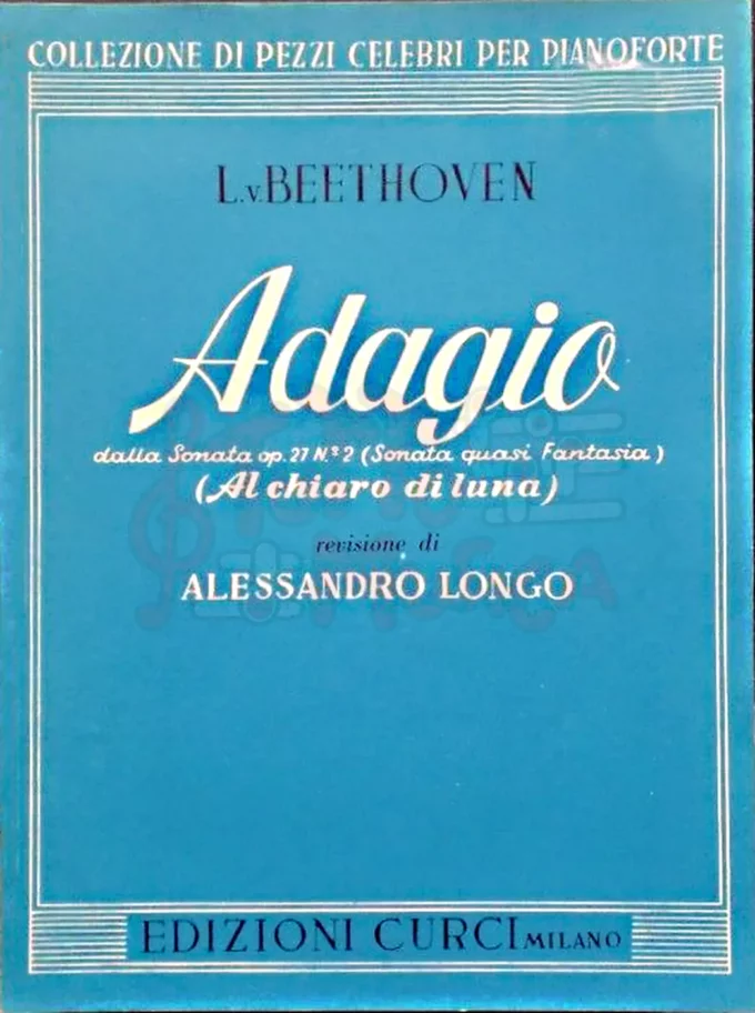 Beethoven adagio dalla sonata Op.27 n.2 Ed Curci