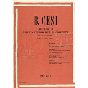 B.CESI METODO PER LO STUDIO DEL PIANOFORTE