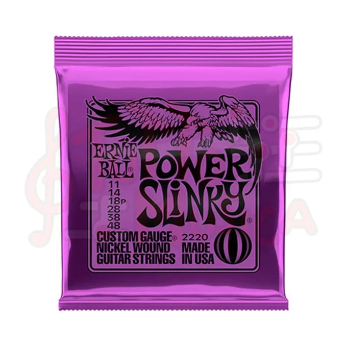 Ernie Ball 2220 Power Slinky Corde per chitarra elettrica