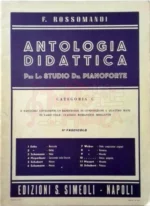 F.Rossomandi antologia didattica per lo studio del pianoforte categoria C II fascicolo