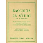 Raccolta di 28 studi per pianoforte