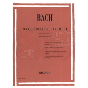 Bach piccoli preludi e fughette per pianoforte