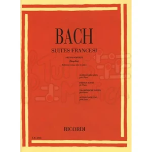 BACH SUITES FRANCESI PER PIANOFORTE