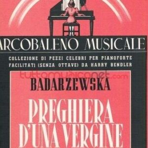 Badarzewska Preghiera d'una Vergine
