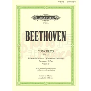 BEETHOVEN-KLAVIER-KONZERT-OPUS 19-EDITION PETERS