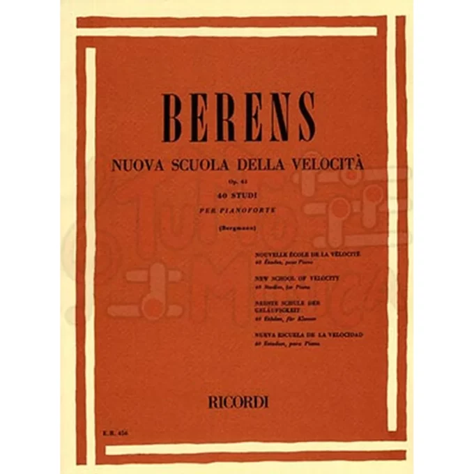 BERENS NUOVA SCUOLA DELLA VELOCITA’ OP.61