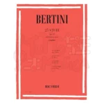 BERTINI 25 Studi Op 137