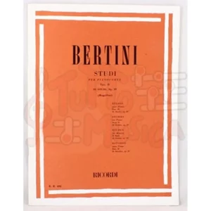 BERTINI STUDI PER PIANOFORTE fasc II