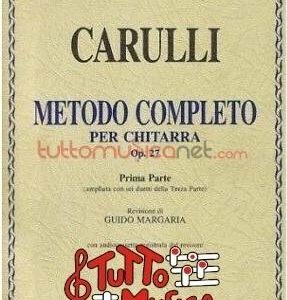 CARULLI METODO COMPLETO PER CHITARRA OP.27