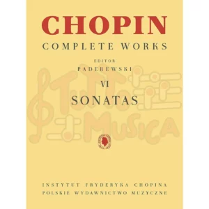 CHOPIN COMPLETE WORKS PADEREWSKI VI SONATAS