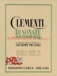 Clementi 18 sonate per pianoforte revisione critico volume I sonate 1-6