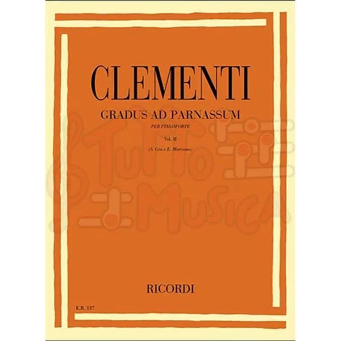 CLEMENTI GRADUS AD PARNASSUM PER PIANOFORTE VOL.II