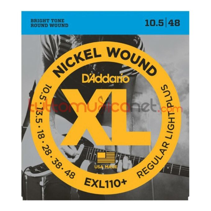 D'ADDARIO EXL110+ CORDE CHITARRA ELETTRICA 0105-048