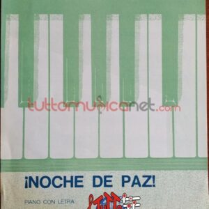 F.gruber inoche de paz piano con letra