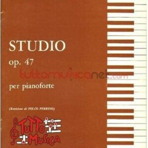 Giuseppe Martucci studio OP.47 per pianoforte