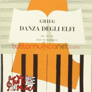 Grieg danza degli elfi per pianoforte