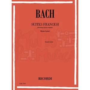 J.S. BACH, SUITES FRANCESI (BRUNO CANINO)-RICORDI