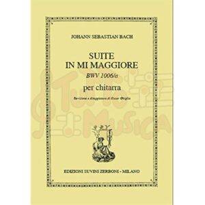 JOHANN SEBASTIAN BACH SUITE IN MI MAGGIORE