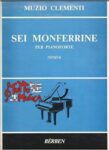 Muzio Clementi sei monferrine per pianoforte