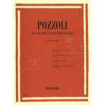 POZZOLI 30 STUDIETTI ELEMENTARI PER PIANOFORTE RICORDI