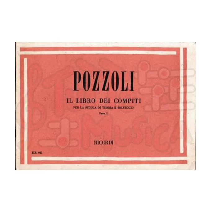 POZZOLI – IL LIBRO DEI COMPITI FASC. 1 ED RICORDI