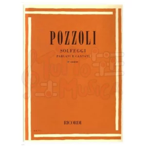 POZZOLI SOLFEGGI PARLATI E CANTATI APPENDICE AL III CORSO-RICORDI