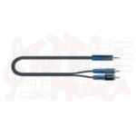 QUIK LOK RKSA150-2 – CAVO ADATTATORE 1 MINI JACK/ 2 RCA – 2 METRI