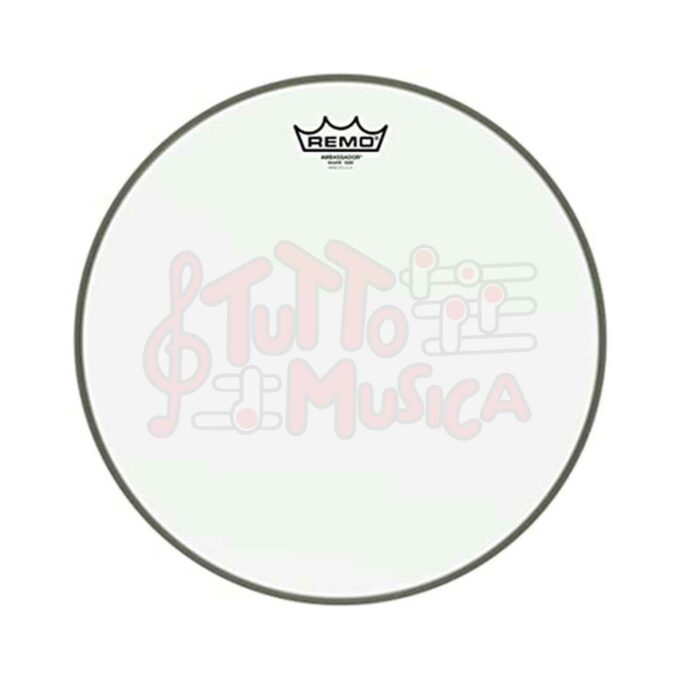 PELLE AMBASSADOR HAZY 14″ REMO – TRASPARENTE
