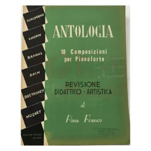 ANTOLOGIA 18 COMPOSIZIONI PER PIANOFORTE