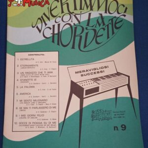 SPARTITO MUSICALE - DIVERTIAMOCI CON LA CHORDETTE N.9