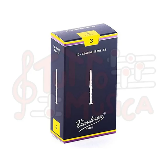 VANDOREN CR113 MIb N.3 – 10 ANCE PER CLARINETTO