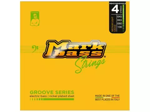 Markbass muta di corde per basso elettrico medium/light 045/100