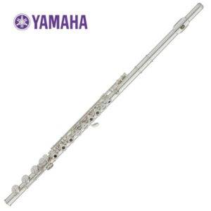 flauto traverso yamaha yfl382 in do con chiavi aperta