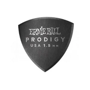 Ernie Ball Plettri P09332 Prodigy Shield Black 1.5 mm busta da 6