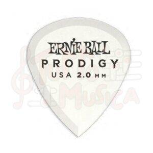 ERNIE BALL PLETTRI PRODIGY MINI WHITE 2 MM BUSTA DA 6