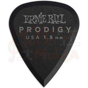 ERNIE BALL PLETTRI PRODIGY SHARP BLACK 1.5 MM BUSTA DA 6