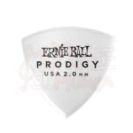 ERNIE BALL PLETTRI PRODIGY SHIELD WHITE 2 MM BUSTA DA 6