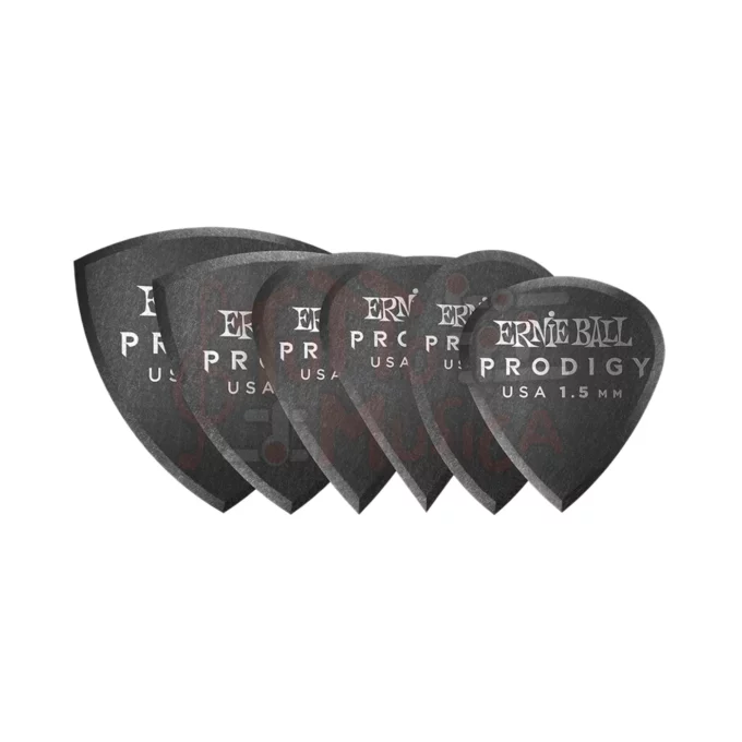 ERNIE BALL 9342 PLETTRI PRODIGY MULTIPACK 1,5 MM BUSTA 6