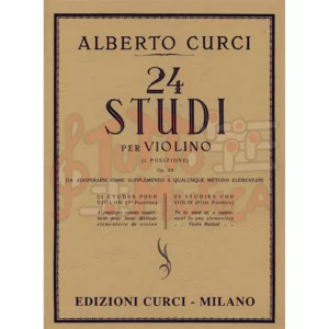 24 studi per violino 1 posizione op 23