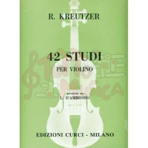 Kreutzer 42 studi per violino