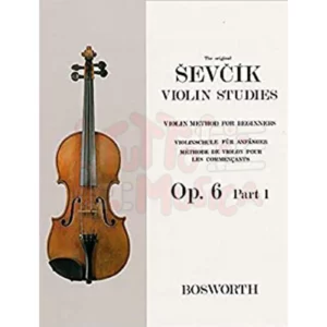 Sevcik violin studies op 6 part 1