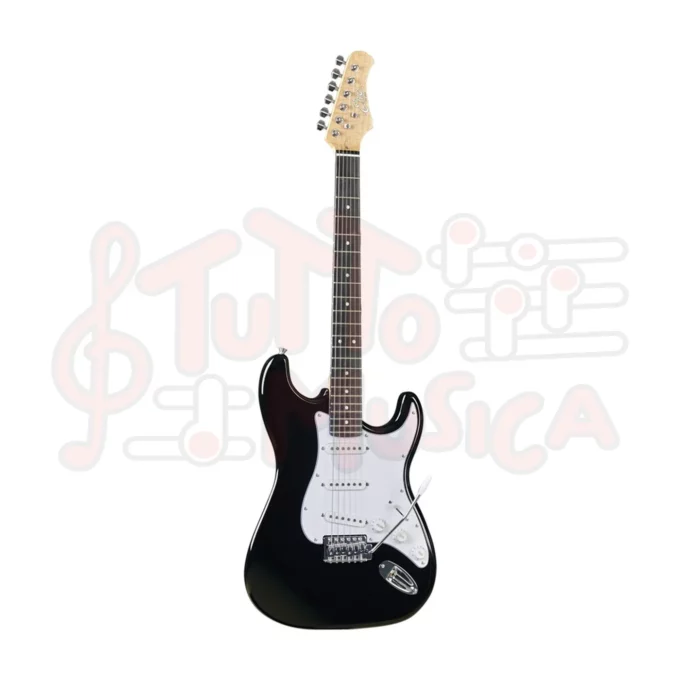 Chitarra Elettrica Eko S 300 Black 