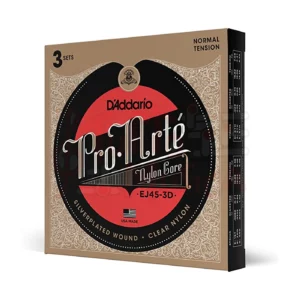 D'Addario Pro Artè EJ45-3D 3 Set di Corde