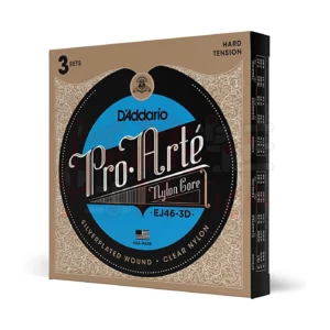 D'Addario Pro Artè EJ46-3D 3 Set di corde