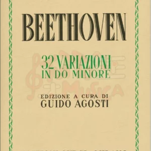 Beethoven 32 Variazioni in Do min. Rev. Agosti