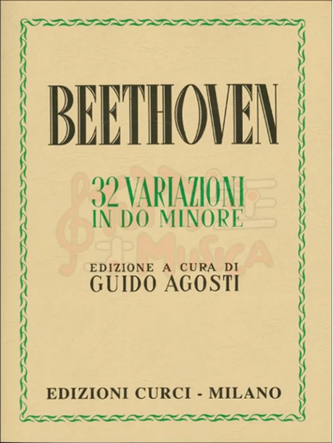 Beethoven 32 Variazioni in Do min. Rev. Agosti