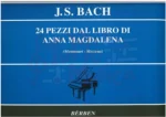 Bach 24 pezzi dal libro di Anna Magdalena per pianoforte